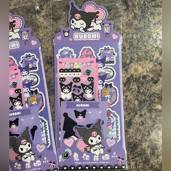 $4 FIVE PIECE STICKER SET. NEW. $4 IF BUNDLED - Picture 7 of 11